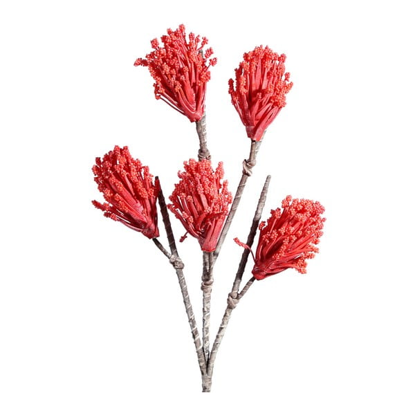 Umělá květina s červenými květy Ixia Gugu, výška 104 cm