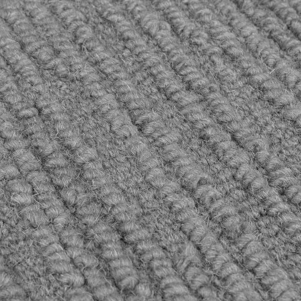 Šedý ručně tkaný vlněný koberec 120x170 cm Harris Boucle – Flair Rugs-image-2