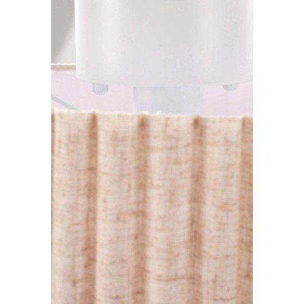 Béžové lněné stropní svítidlo ø 40 cm Alina – Jotex-image-4