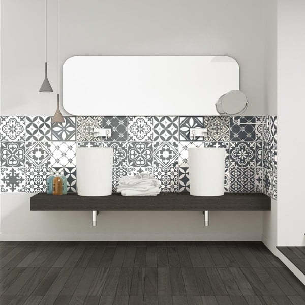 Sada 15 samolepek Ambiance Wal, 15 x 15 cm-image-1