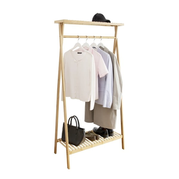 Bambusový stojan na oblečení v přírodní barvě Lanai – Wenko-image-2