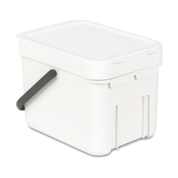 Koš Sort & Go 6 l, bílý-image-3