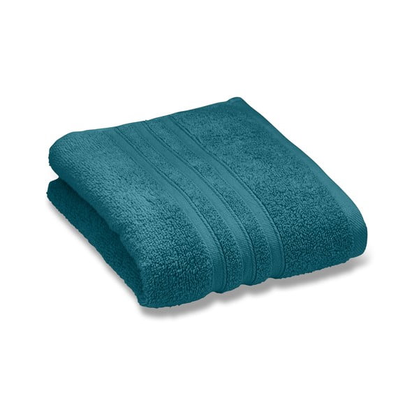 Zelenomodrá froté bavlněná osuška 90x140 cm Zero Twist – Catherine Lansfield