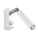 Bílé bodové svítidlo 10x3 cm Tiden – Sollux