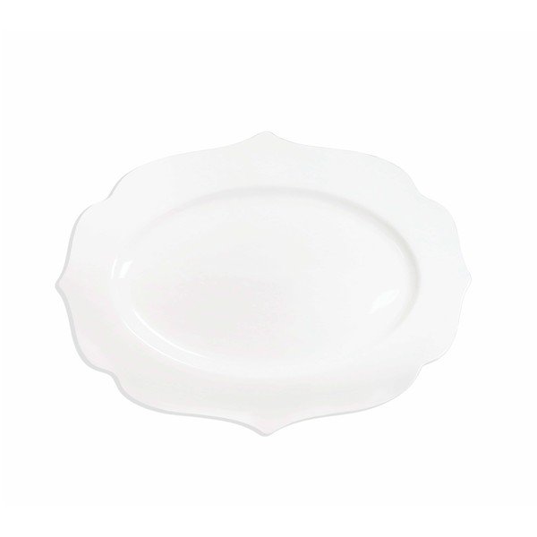 Tác z kostního porcelánu 25x35 cm Queen – Brandani