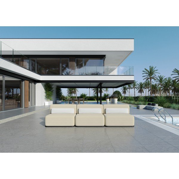 Béžový modul zahradní pohovky (středový díl) Straw – Sit Sit-image-1