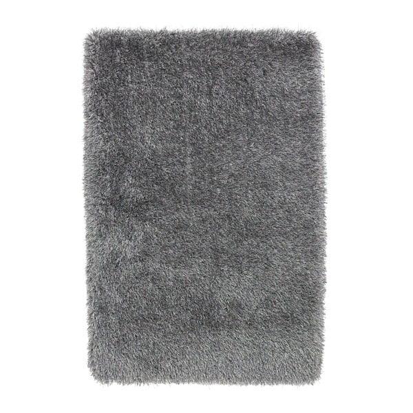 Šedý ručně tuftovaný koberec Think Rugs Monte Carlo Silver, 60 x 115 cm
