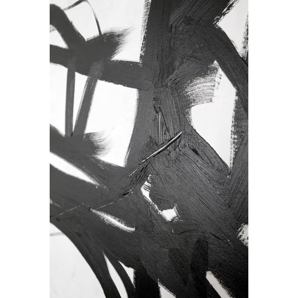 Ručně malovaný obraz 100x100 cm Playblack 2 – Malerifabrikken-image-2