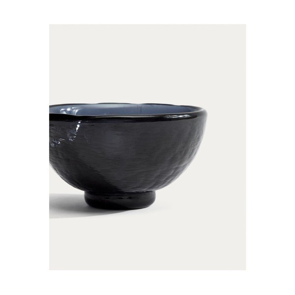 Modrá skleněná miska Sileia – Kave Home-image-3