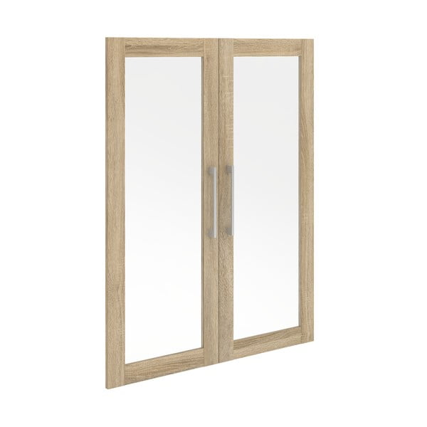 Komponenta - dvířka v dekoru dubu v přírodní barvě 84x105 cm Prima – Tvilum-image-2