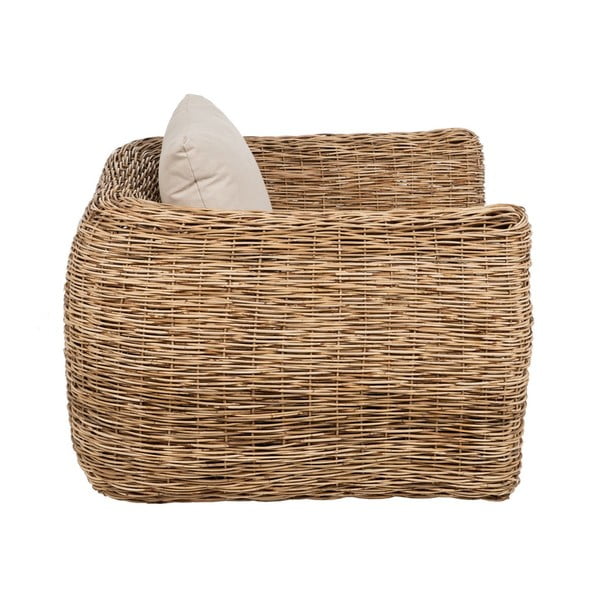 Křeslo s výpletem v bílé a přírodní barvě – Ixia-image-2