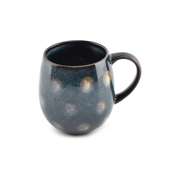 Modrý kameninový hrnek 430 ml Muggies – Salt&Pepper-image-2