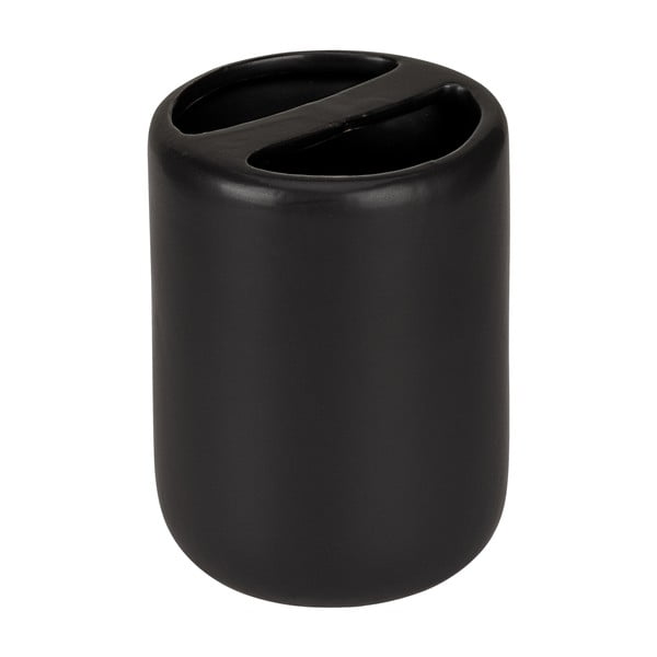 Matně černý keramický kelímek na zubní kartáčky Olinda – Allstar-image-2