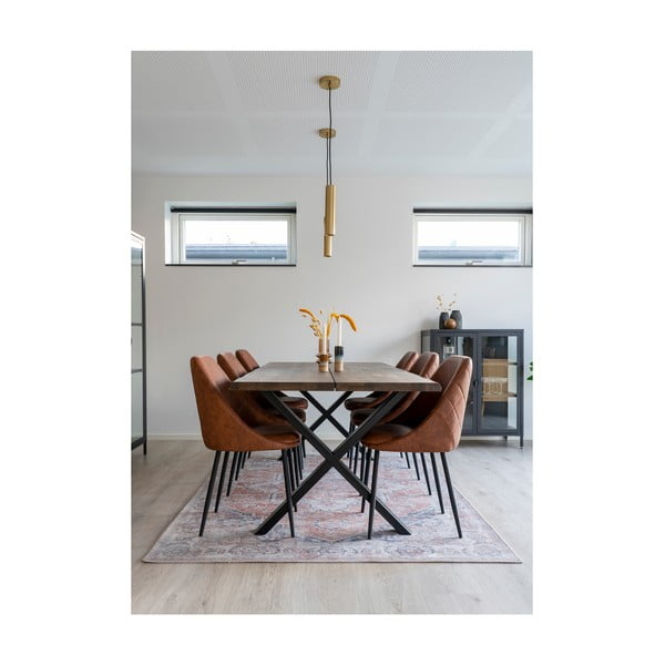 Modro oranžový koberec 230x160 cm Havana - House Nordic-image-2