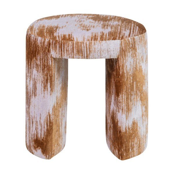 Hnědá čalouněná stolička Charlie – WOOOD