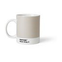 Světle šedý porcelánový hrnek 375 ml Warm Gray 2 – Pantone