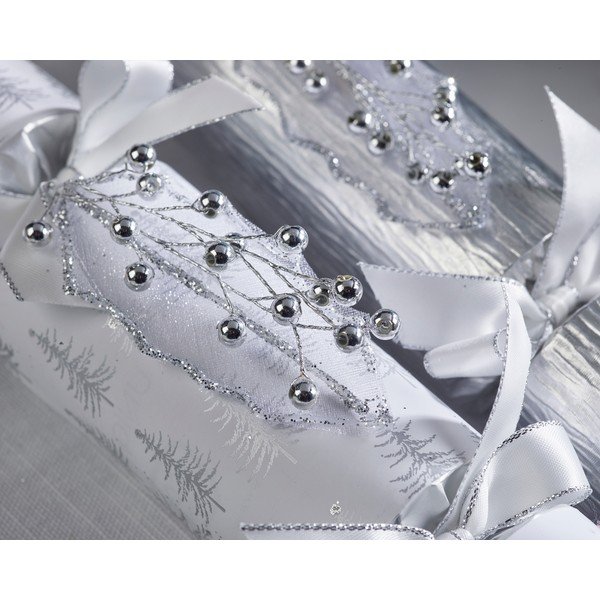 Vánoční crackery v sadě 6 ks Silver Ice – Robin Reed-image-2