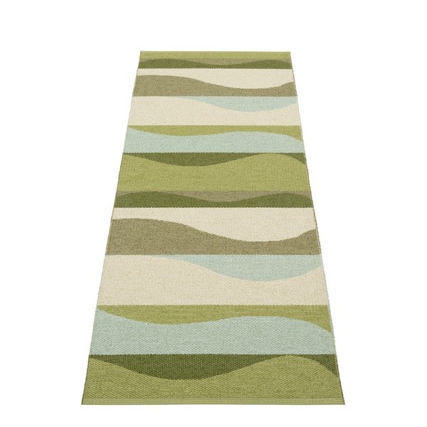 Zelený vnitřní a venkovní běhoun 70x200 cm Urvi Woods – Pappelina-image-2