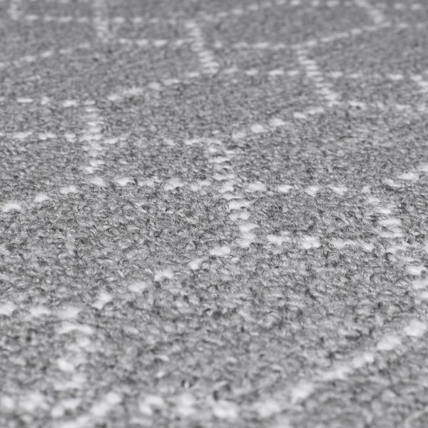 Světle šedý pratelný běhoun 57x230 cm Argyll – Flair Rugs-image-3