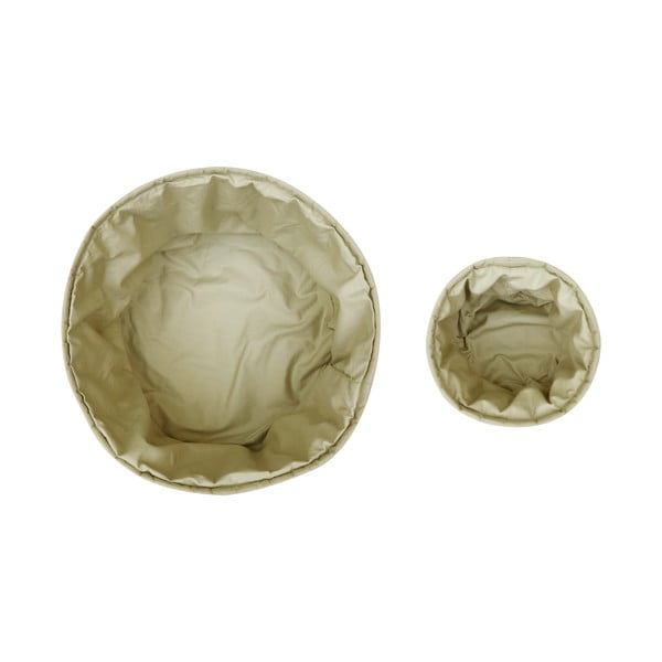 Světle zelené látkové dětské úložné boxy v sadě 2 ks ø 30x20 cm Bambie Olive – Lorena Canals-image-3