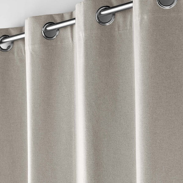 Béžový zatemňovací závěs 135x260 cm Occultiss – douceur d'intérieur-image-1
