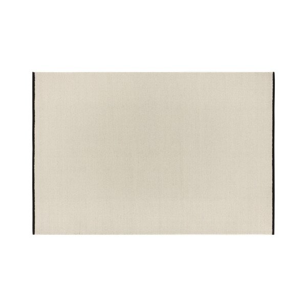 Béžový ručně tkaný vlněný koberec 170x240 cm Mavi – noo.ma