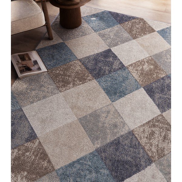 Modro-béžový koberec 160x235 cm Terrain – Hanse Home-image-1