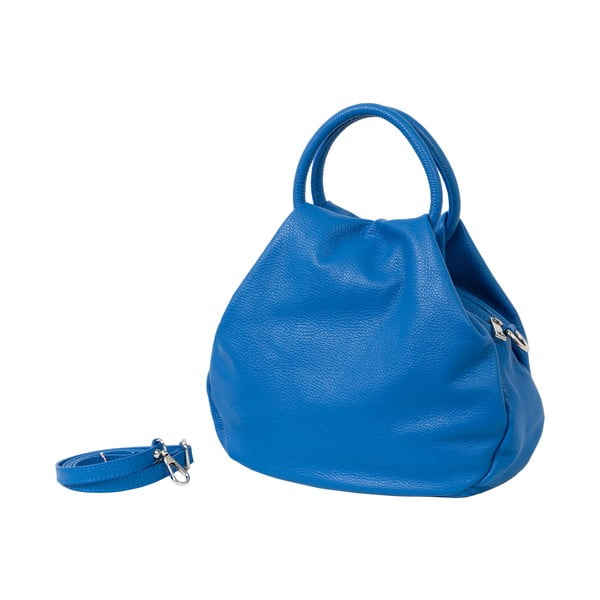 Modrá kabelka z pravé kůže Andrea Cardone Dolcezza