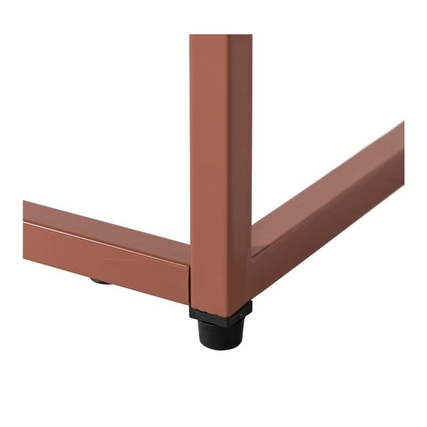 V terakotové barvě noční stolek Nara – Ixia-image-3