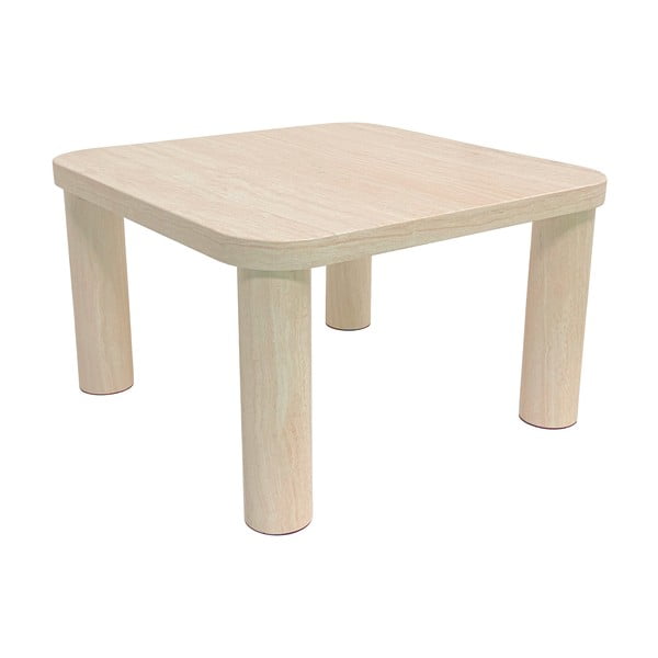 Béžový konferenční stolek v dekoru mramoru 60x60 cm Solano – Actona