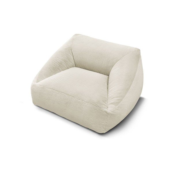 Krémový sedací vak z umělé kožešiny Lilibet – Bobochic Paris-image-4