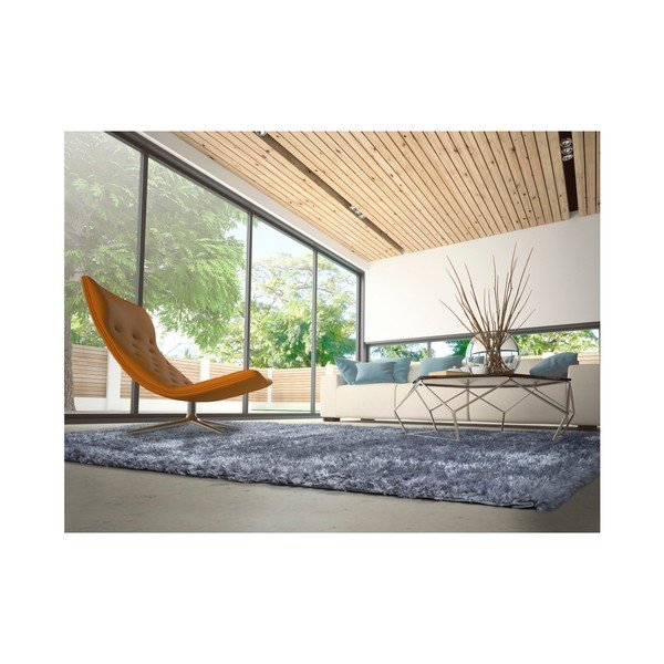 Modrý koberec Universal Aloe Liso, 160 x 230 cm-image-1