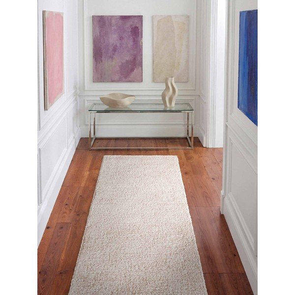 Slonovinový ručně tkaný běhoun z materiálu bouclé 80x200 cm Notting Hill Portobello – Ted Baker-image-1