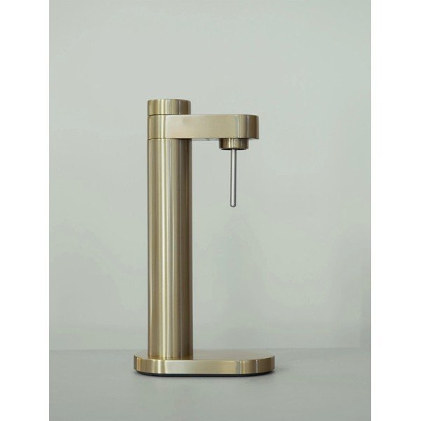 Výrobník sody z nerezové oceli v mosazné barvě Brus – Stelton-image-3