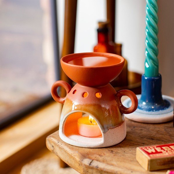 Aromalampa v terakotové barvě Sass & Belle Bohemian Home Mojave-image-1
