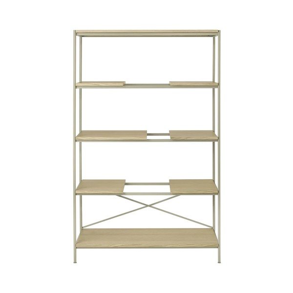 Regál v dekoru dubu v přírodní barvě 105x170x40 cm Sukoya – Blomus