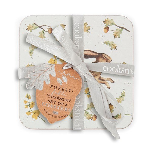 Taupe korkové podtácky v sadě 4 ks Forest Fable – Cooksmart ®-image-2