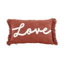 Dekorační polštář 50x30 cm Cotton Slub Love - Tiseco Home Studio
