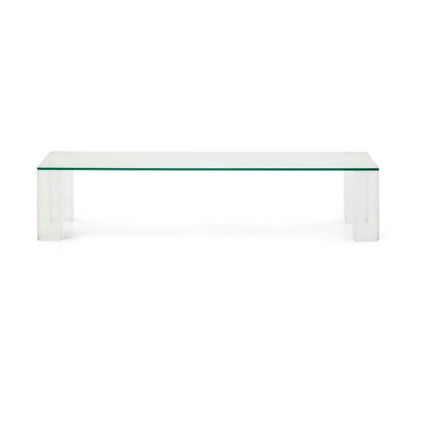 Skleněný konferenční stolek 60x140 cm Adularia – Kave Home-image-2