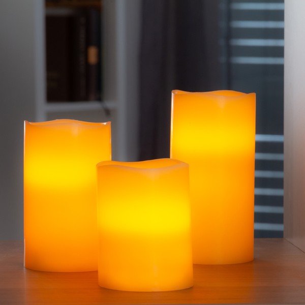 Sada 3 LED svíček InnovaGoods-image-1