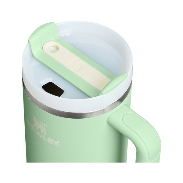 Šalvějově zelená termoska s brčkem z nerezové oceli 1,18 l Quencher H2.0 FlowState Tumbler Pistachio – Stanley-image-1