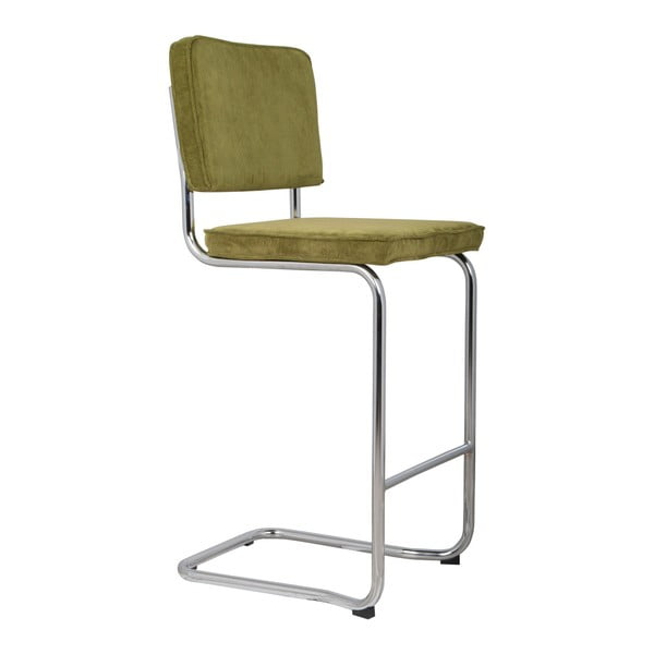 Khaki barová židle 113 cm Ridge Rib – Zuiver