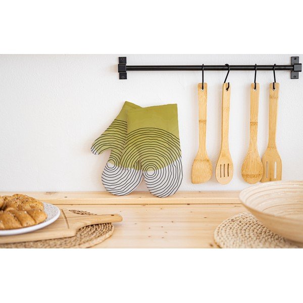 Sada 2 bavlněných kuchyňských rukavic Butter Kings Rising Sun-image-1