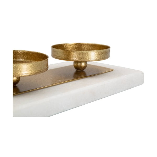 Svícen ve zlato-bílé barvě Mauro Ferretti-image-3