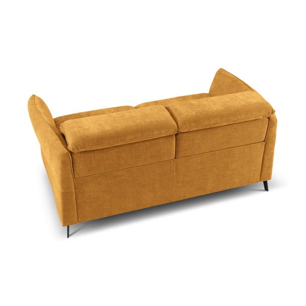 Žlutá pohovka 103 cm Hubble – Windsor & Co Sofas-image-4