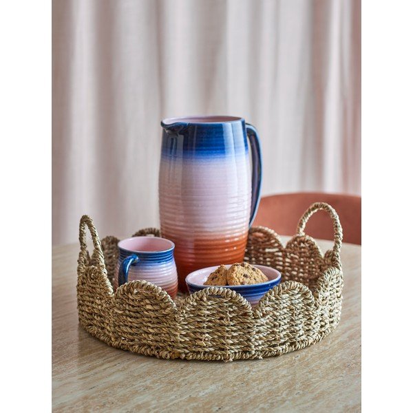 Servírovací tác z mořské trávy ø 35 cm Brea – Bloomingville-image-1