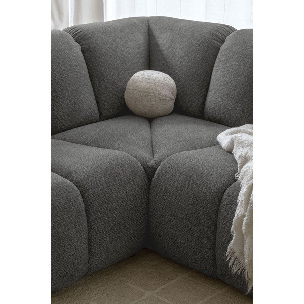 Šedá rohová pohovka (levý roh/do "U") Shell – Miuform-image-4