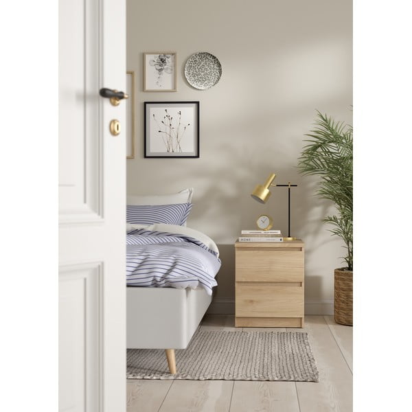 Noční stolek v dekoru dubu Naia - Tvilum-image-1