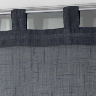 Antracitové záclony v sadě 2 ks 60x160 cm Zazy – douceur d'intérieur
