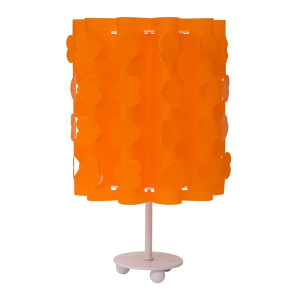 Oranžová stolní lampa Mauro Ferretti Cuori